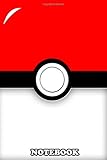  Notebook: Pokeball , Journal for Writing, College Ruled Size 6\