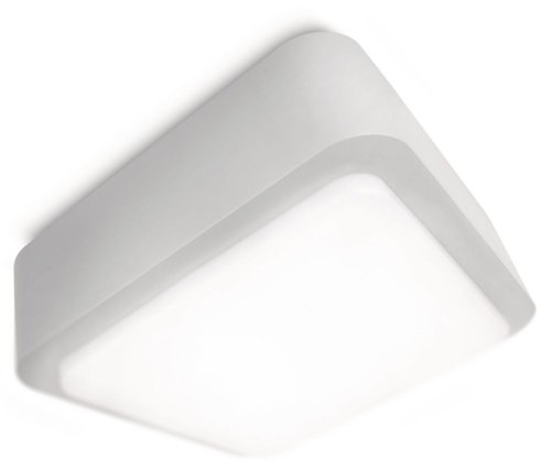 Philips Lighting Lampadario da Soffitto, Attacco GR10Q, 16 W, Lampadina Inclusa, Grigio