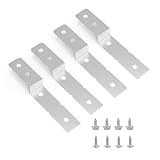 Dishwasher Side Mount Bracket Kit 154806601 02 for Electrolux & Frigidaire Dishwashers AP5645425, 154477201, 154806601, 154806602, 154806601/02, 2691713 and PS4705063 DWBRACKIT1-4 Pack