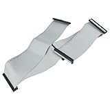 vhbw Cavo a Nastro SCSI per collegare 5 dispositivi SCSI - Cavo Interno, 50 Pin, 75 cm