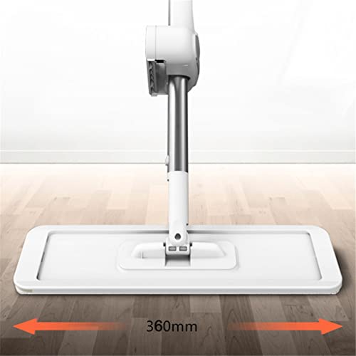 Vadrouille flat spin mop rotative à 360° avec seau d'essorage - 3