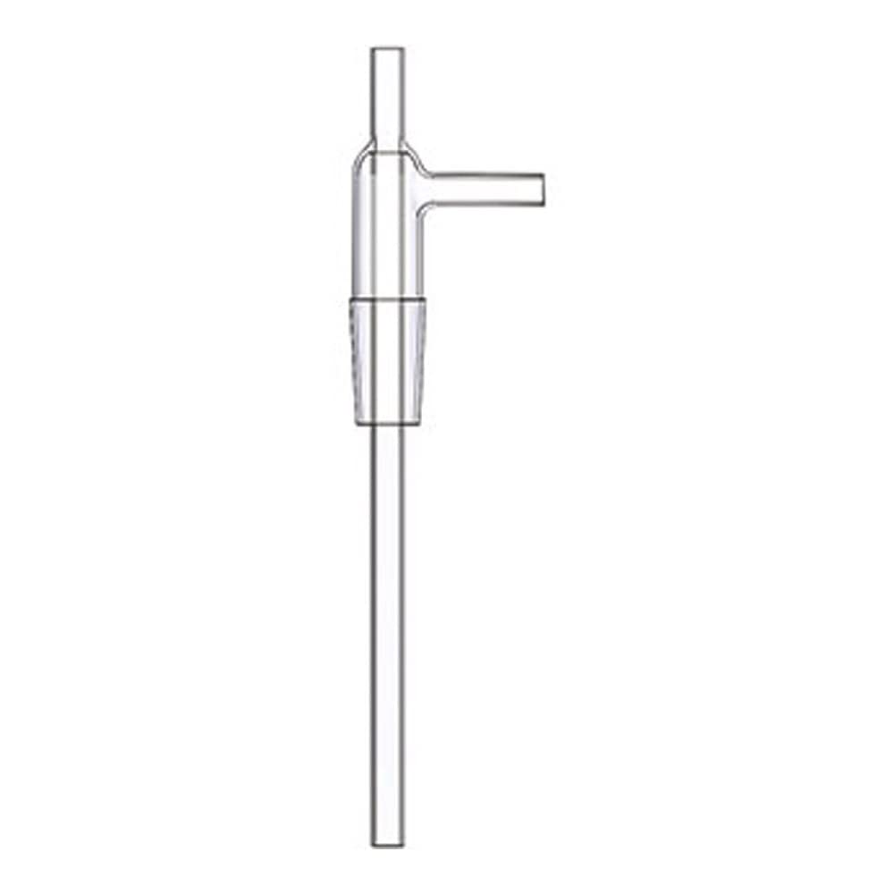 8753-04 Vacuum Trap, Stopper, 24/40 Joint, 10 mm Inner and Side Tube Diameter