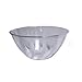 Clear Large Swirl Plastic Bowl 18 CT