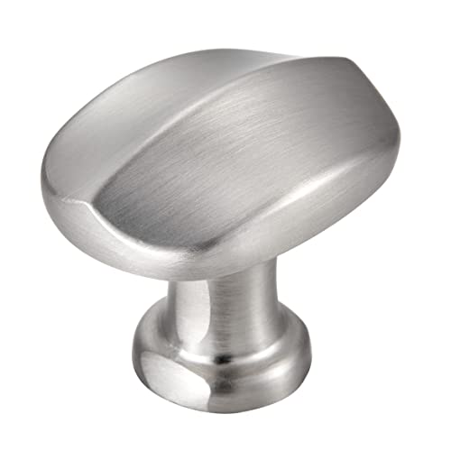 INIRET Brushed Nickel Cabinet Knobs Cupboard Knobs 10 Pack Silver Cabinet Knobs Kitchen Cabinet Door Knobs Brushed Nickel Hardware Knobs