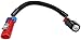 APDTY 022340 Fuel Tank Vapor Emission Charcoal Canister Vent Solenoid Filter Relocation Kit (Prevents Filter Clogging & Allows Fuel To Flow Through The Filler Neck & Into The Fuel Tank At Fill Up)