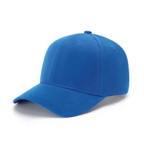 Image of ZH Plain Adjustable Baseball Cap - Lot of 12 Unisex Blank Design Caps