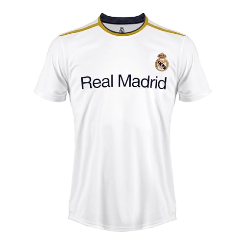 Camiseta Blanca de fútbol 2023 2024. Camiseta Neutra. Réplica Oficial. Niño Adulto. (M)