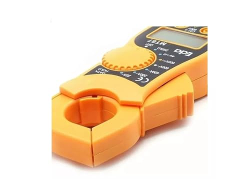 Alicate Amperrimetro Digital Aviso Sonoro MT87-9KE + Multímetro Digital com Capacímetro - 9KF