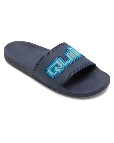Sandalia Hombre Quiksilver Rivi Wordmark Slide II para playa