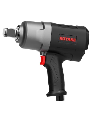 ROTAKE 1" Air Impact Wrench, 1556 ft-lbs, Twin Hammer, RT-5572