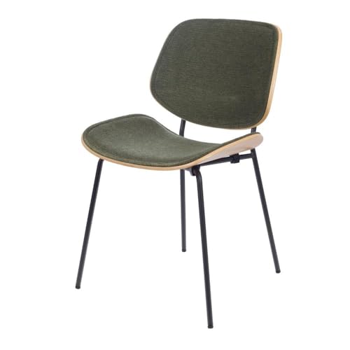 Amadeus - Chaise Atlanta Verte chêne (Lot de 2)