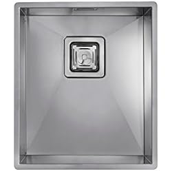 Fregadero Teka Square Teka 40170110 Acero Inoxidable fregadero Square 340/400, seda brillo