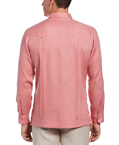Image of Cubavera Men's Long-Sleeve 100% Linen Guayabera