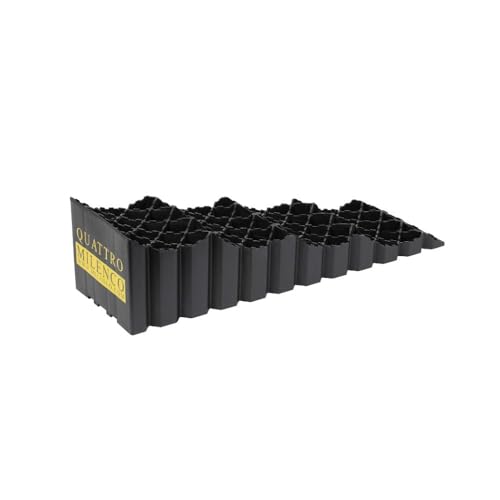 Milenco Auffahrkeil Quattro Level 2er Set, Schwarz