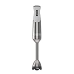 Vitamix 5-Speed Immersion Blender, Professional-Grade Hand Blender with 625-Watt Motor and Stainless-Steel Blade, Stainless Steel/White