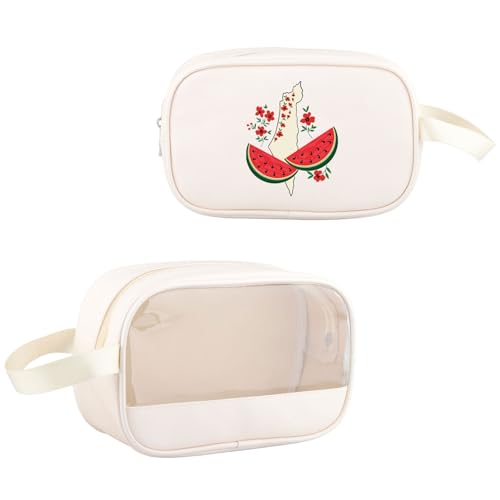 Image of JXGZSO Watermelon Palestine Tote Bag - Free Palestine Flag Shopping Bag Support Gift