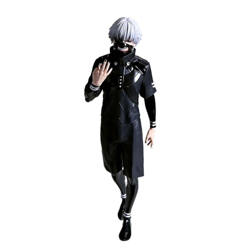 Gooyeh Kaneki Ken Figura de anime Kaneki Ken Figura de acción de pie, modelo de PVC, decoración de escritorio, regalo, 19 cm
