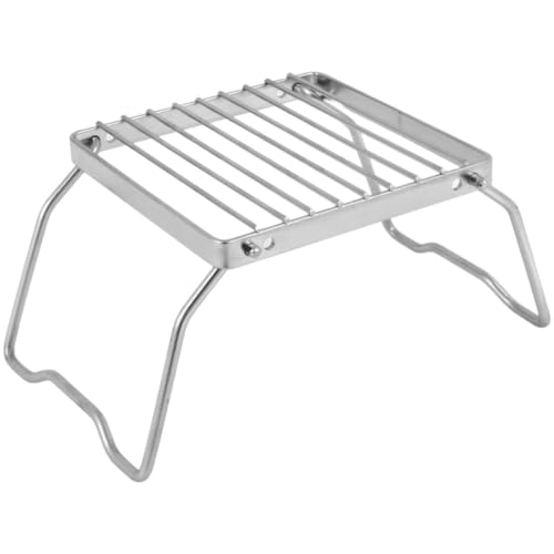 NINMORTH Outdoor Portable for Mini Foldable Stainless Steel Stove for Retrofit Designed with Practical Handling in Daily Use