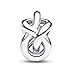 HuooNew 925 Sterling Silver Charm, Infinity Knot Charm Fit Pandora Bracelets Make DIY Mother's Day Jewelry Gift for Women