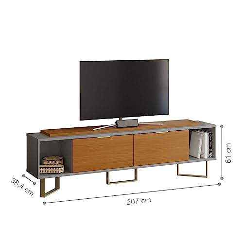 Rack para TV 2.1 Oliver Cinza Tauari