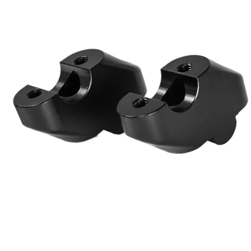 Riser Guidon Kawasaki Z400 2018-2023 rehausseur de collier de serrage moto noir aluminium