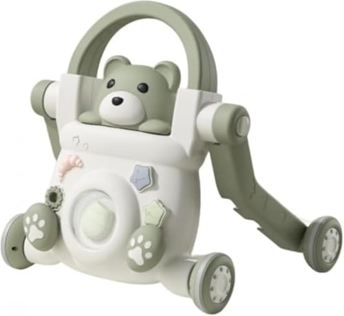 GEBYUI 4in1 多機能ベビーウォーカー|ベビーカー・三輪車・歩行補助・知育玩具切り替え可能|転倒防止構造・シンプルファッショナブルデザイン|ベビー歩行学習・練習に最適|誕生日プレゼントに成長型ベビー用品 ?