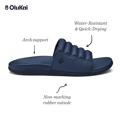 OLUKAI Maha 'Olu Men's Slide Sandal, Water-Friendly Shoe, All-Day Wear & Ultra-Soft Comfort Fit4
