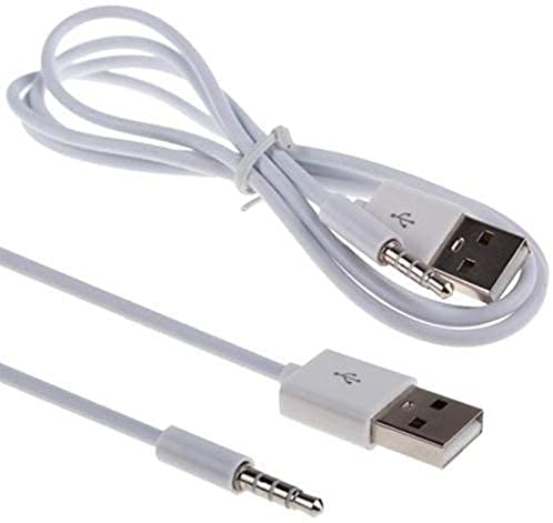 Sound Wavey iPod  105cm zp iPod shuffle USBP[u (1 2p) T[hp[eB zCg Mac/PCsΉ p f[^]E[d USBP[u F White Apple CaW