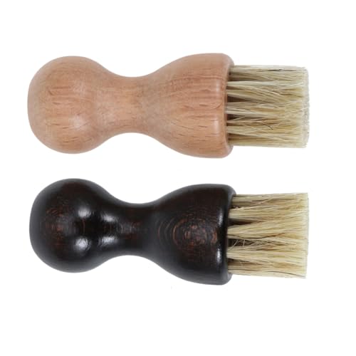 Homoyoyo 2Piezas Limpieza Mango De Madera De Haya Multifuncionales para Quitar Pulir