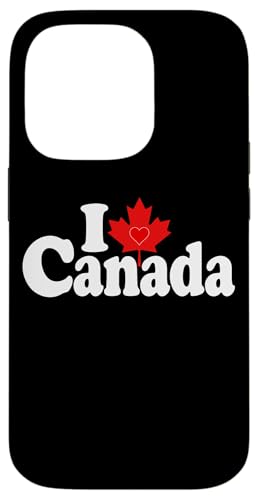 I LOVE CANADA I HEART CANADA �J�i�_�̕��� �X�}�z�P�[�X iPhone 14 Pro �p