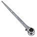 Scaffold Spanner Ratchet Podger 2 Way Bi-Hex Ratchet 19mm 21mm Scaffolders