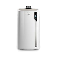 De'Longhi Pinguino Care4Me PACEL112CSTWIFI, Portable Air Conditioner 2.9 Kw, MyEcoRealFeel Technology, Natural Gas R290, Energy Class A+, Dehumidification 41L/24H, App and Voice Control, White