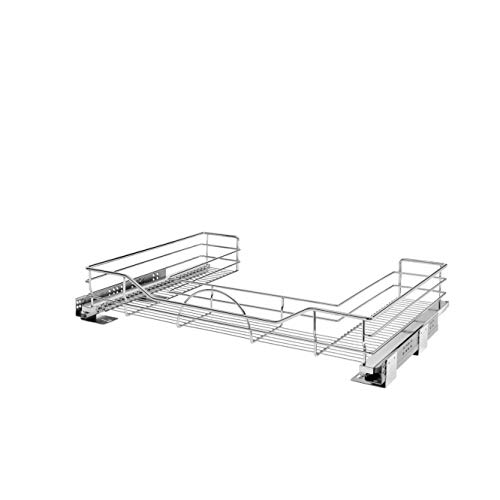 Rev-A-Shelf 30" Undersink Sink Base Organizers, Chrome