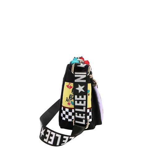 Nicole Lee NIKKY Messenger Bag, Best Buddies Collection, Nylon3