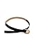Michael Kors Women's 1 Inch Double Ring Leather Belt with Studs, Fashion Accessory for Everyday Wear