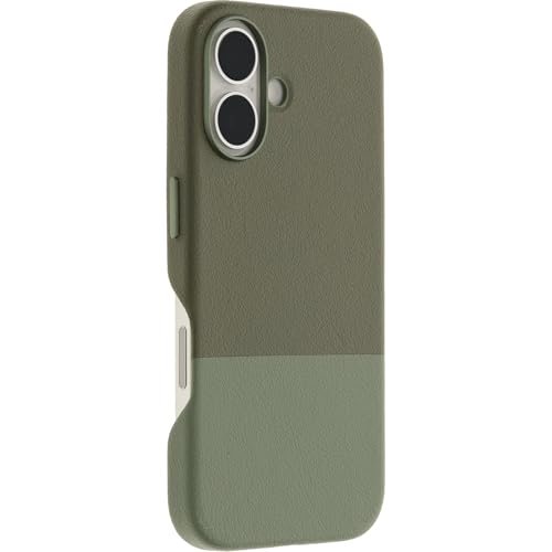 Image of OtterBox iPhone 16 Statement Series Cactus Leather for MagSafe - Mojave Moss Green - Ultra-Thin, Sleek iPhone Case, Premium iPhone Case, MagSafe Compatible