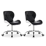 [𝑭𝒂𝒄𝒊𝒍𝒆 à 𝒊𝒏𝒔𝒕𝒂𝒍𝒍𝒆𝒓] : La chaise pivotante premium PU dispose d'une boîte individuelle robuste avec des instructions d'installation et des accessoires d'assemblage. Cette installation ne prend que 10 minutes et est facile à installer.