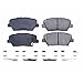 Power Stop 17-1432, Z17 Front Ceramic Brake Pads with Hardware For 2012-2017 Azera | 2010-2012 Santa Fe | 2013-2018 Santa Fe Sport | 2011-2020 Sorento