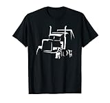 18 Wheeler Semi Truck Shirt for Truck Drivers Who Love OTR T-Shirt