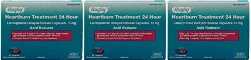 Lansoprazole 15mg Delayed Release Capsules (Prevacid Generic) 42ct- by Rugby Laboratories