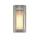 Justice Design Group Ambiance Collection 2-Light Wall Sconce - Bisque Finish