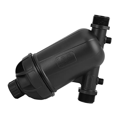 Image of 120 Mesh Irrigation Filter with Brass Fitting, 3 /4 Inch Male Thread for Drip Irrigation System, Garden Watering & Sprinkler Systems High-Flow Water Filter for Outdoor Irrigation