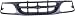 Evan-Fischer EVA17772011656 Grille Assembly Grill Plastic shell and insert Matte black With headlight holes