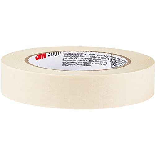 3M 260034 Highland Economy Masking Tape, 180' Length x 3/4