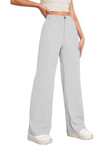 Image of Toochki Trousers for Woman Pants Women's Formal Office Korean | Black Track Pant | Straight | Cotton Spandex Stretchable Trouser | High-Waisted Bottom Wear