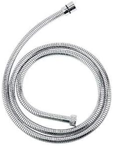 Stainless Steel Shower Hose 1.5 m Long DIN15 Free Flowing Easy to Clean