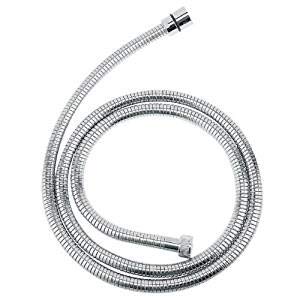 Stainless Steel Shower Hose 1.5 m Long DIN15 Free Flowing Easy to Clean