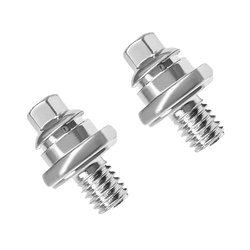 ZNDAW 2PCS Side Battery Terminal Bolts, 3/8