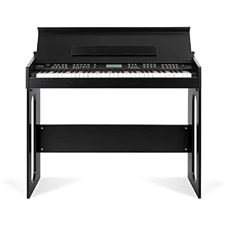 FunKey DP-61 III Clavier 61 touches en design piano numérique set avec banquette et casque - Les Beatles, Paul McCartney, John Lennon, RIngo Starr, George Harrison FunKey DP-61 III Clavier 61 touches en design piano numérique set avec banquette et casque – Image 3