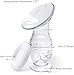 CMBEAR Manual Breast Pump,4oz 100ml Food Grade Silicone,Soft and Comfortable Breast Milk Collection, Nusring Care for Breast Feeding Mom…